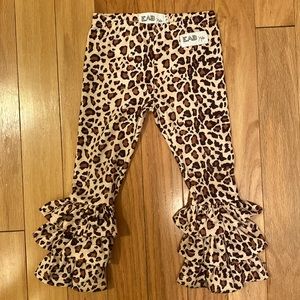 Toddler ruffle leggings